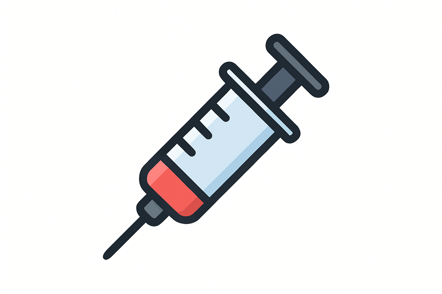 a syringe emoji