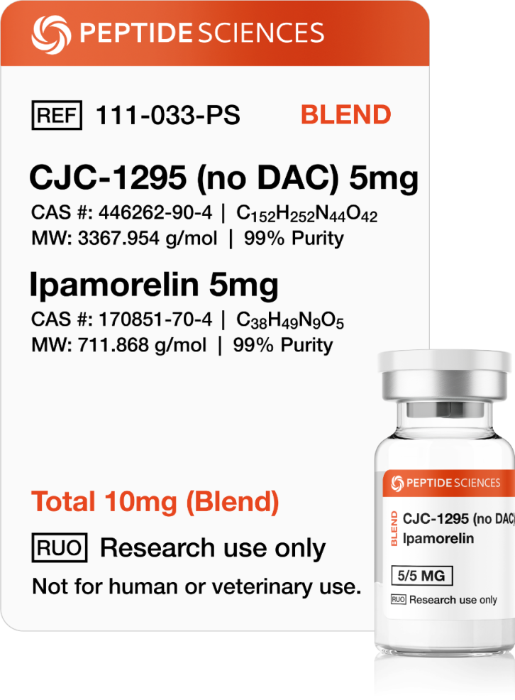 CJC-1295, Ipamorelin (5/5mg)